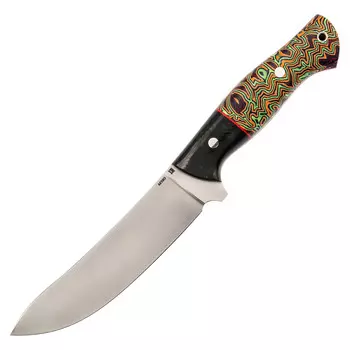 Нож Егерь, сталь M390, рукоять микарта