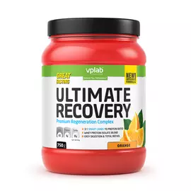 Послетренировочный комплекс Ultimate Recovery, апельсин, 750 г., VPLAB