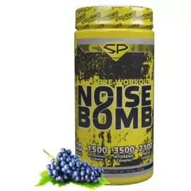 Предтренировочный комплекс NOISE BOMB, вкус «Виноград», 400 гр, STEELPOWER