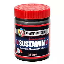 Препарат для суставов и связок SUSTAMIN Сhampions Diets, 120 капсул, Академия-Т