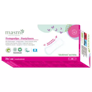 Прокладки ежедневные Анатомические, 24 шт, Masmi