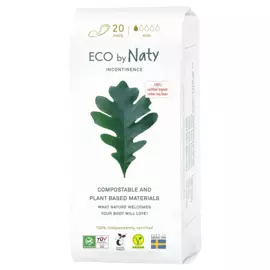 Прокладки урологические Mini, 1 капля, 20 шт, Naty