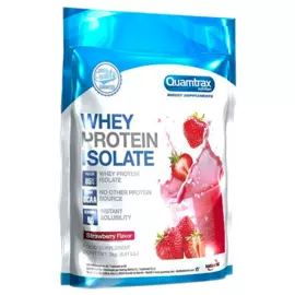 Протеин 100% Casein, клубника, 500 г, Quamtrax