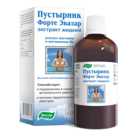 Пустырник Форте экстракт жидкий, 100 мл, Эвалар