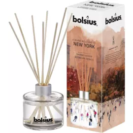 Парфюмированный диффузор "A warm welcome to NEW YORK (груша, яблоко и корица)", 100 мл, Bolsius