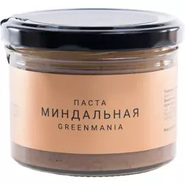 Паста "Миндальная", 200 г, Greenmania