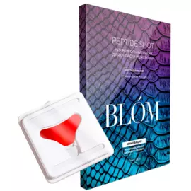 Патчи микроигольные для межбровной области Peptide Shot , 2 патча, Blom