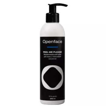 Peel Me Please Выравнивающий крем для тела с гликолевой кислотой, 250мл, Openface