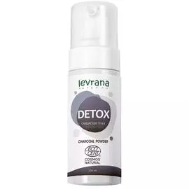 Пенка для умывания DETOX с сажей дуба, 150 мл, Levrana