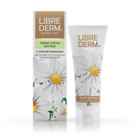 Пилинг-скатка для лица с ромашкой, 75 мл, LIBREDERM