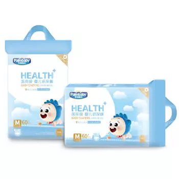 Подгузники HEALTH+, M (6-11 кг), 60 шт, Palmbaby