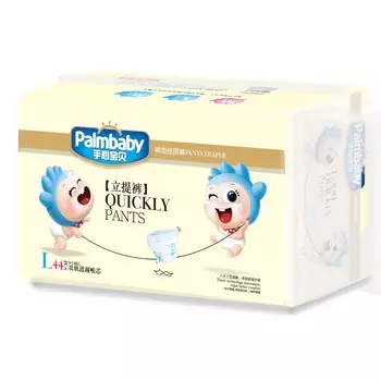 Подгузники-трусики, L (9-14 кг), 44 шт, Palmbaby