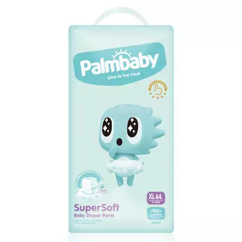 Подгузники-трусики Super Soft Premium, XL (12-17кг), 44 шт, Palmbaby