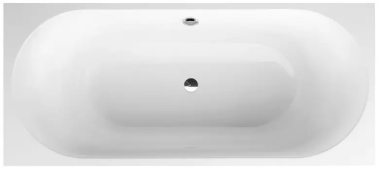 Квариловая ванна 180х80 см альпийский белый Villeroy &amp; Boch Cetus UBQ180CEU2V-01