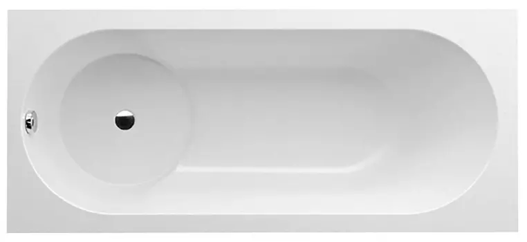 Квариловая ванна 180х80 см альпийский белый Villeroy &amp; Boch Libra UBQ180LIB2V-01