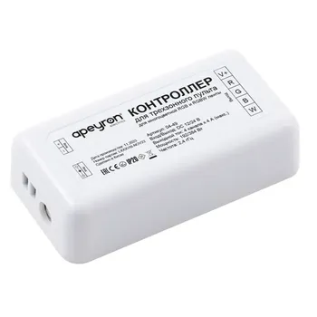 Контроллер Apeyron для соединения светодиодной ленты с RGB 12/24 В 384 Вт
