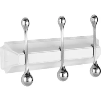 Планка с крючками Elghansa Hermitage HRM-930-WHITE/CHROME