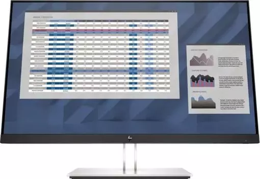 Монитор 27" HP E27 G4 IPS, 1920x1080 (16:9), 250кд/м2, 5мс, 178°/178°, VGA, HDMI, DisplayPort, USB-Hub, черный/серебристый (9VG71AA)