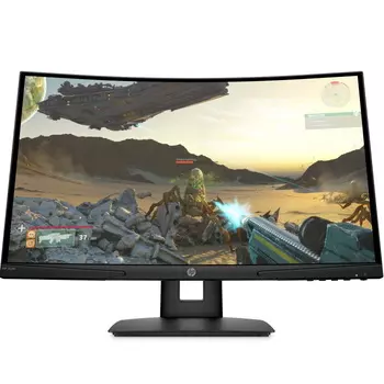 Монитор 27" HP Gaming X27c VA, изогнутый, 1920x1080 (16:9), 350кд/м2, 165Hz, 1мс, 178°/178°, HDMI, DisplayPort, черный (32G13AA)
