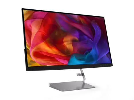 Монитор 27" Lenovo Q27q-1L IPS, 2560x1440 (16:9), 250кд/м2, 4мс, 178°/178°, FreeSync, HDMI, DisplayPort, черный/серебристый (66C1GAC3EU)