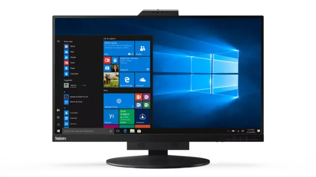Монитор 27" Lenovo TIO 27 IPS, 2560x1440 (16:9), 350кд/м2, 6мс, 178°/178°, HDMI, DisplayPort, USB-Hub, черный (11JHRAT1EU)