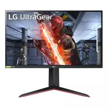 Монитор 27" LG UltraGear 27GN650-B IPS, 1920x1080 (16:9), 350кд/м2, 144Hz, 1мс, 178°/178°, FreeSync Premium, HDMI, DisplayPort, черный (27GN650-B.ARUZ)