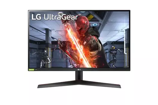 Монитор 27" LG UltraGear 27GN800-B IPS, 2560x1440 (16:9), 350кд/м2, 144Hz, 1мс, 178°/178°, AMD FreeSync/NVIDIA G-Sync, HDMI, DisplayPort, черный