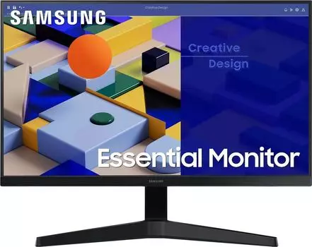 Монитор 23.8" Samsung Essential S24C310EAI IPS, 1920x1080 (16:9), 250кд/м2, 5 мс, 178°/178°, VGA, HDMI, черный (LS24C310EAIXCI)