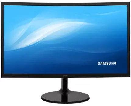 Монитор 23.8" Samsung S24C360EAI VA, изогнутый, 1920x1080 (16:9), 250кд/м2, 4 мс, 178°/178°, VGA, HDMI, черный (LS24C360EAIXCI)