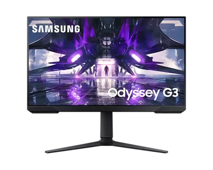 Монитор 27" Samsung LS27AG300NIXCI VA, 1920x1080 (16:9), 250кд/м2, 144 Гц, 1 мс, 178°/178°, HDMI, DisplayPort, черный (LS27AG300NIXCI)