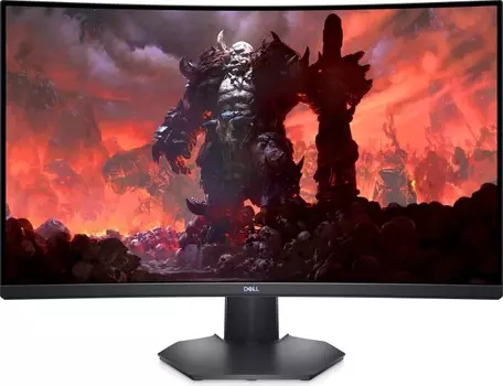 Монитор 31.5" DELL S3222DGM VA, изогнутый, 2560x1440 (16:9), 350кд/м2, 165Hz, 1мс, 178°/178°, FreeSync, HDMI, DisplayPort, черный (3222-5120)