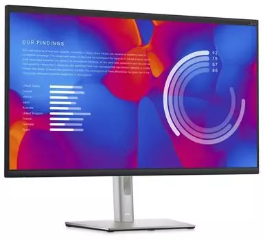 Монитор 31.5" DELL UltraSharp P3222QE IPS, 3840x2160 (16:9), 350кд/м2, 5мс, 178°/178°, HDMI, DisplayPort, USB Type-C, USB-Hub, серебристый/черный (3222-5267)