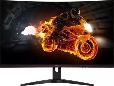 Монитор 32" AOC CQ32G1 VA, Curved, 2560x1440 (16:9), 300кд/м2, 144 Гц, 1мс, FreeSync, HDMI, DisplayPort, черный