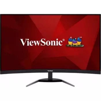 Монитор 32" Viewsonic VX3268-2KPC-MHD VA, изогнутый, 2560x1440 (16:9), 250кд/м2, 144Hz, 1мс, 178°/178°, FreeSync, VGA, HDMI, DisplayPort, черный (VX3268-2KPC-MHD)