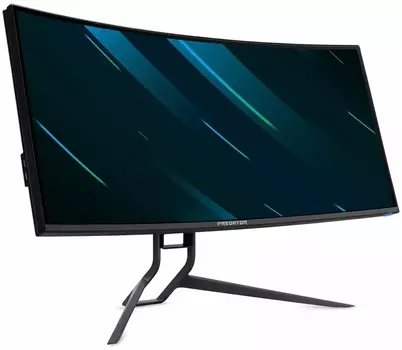 Монитор 34" Acer Gaming Predator X34Sbmiiiphzx IPS, изогнутый, 3440x1440 (21:9), 300кд/м2, 180Hz, 1мс, 178°/178°, NVIDIA G-SYNC, HDMI, DisplayPort, USB Type-C, USB-Hub, черный (UM.CX0EE.S06)