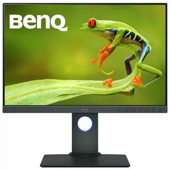 Монитор 24.1" BenQ SW240 IPS, 1920x1200 (16:10), 250кд/м2, 5мс, DVI, HDMI, DisplayPort, USB-Hub, черный (9H.LH2LB.QBE)