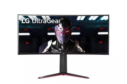 Монитор 34" LG 34GN850-B IPS, изогнутый, 3440x1440 (21:9), 400кд/м2, 160Hz, 1мс, 178°/178°, AMD FreeSync/NVIDIA G-Sync, HDMI, DisplayPort, USB-Hub, черный