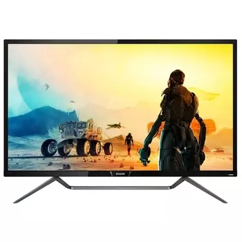 Монитор 42.5" Philips 436M6VBPAB VA, 3840x2160 (16:9), 1000кд/м2, 4мс, HDMI, DisplayPort, USB Type-C, USB-Hub, черный (436M6VBPAB (00/01))