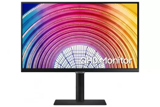 Монитор 24" Samsung S24A600UCI IPS, 2560x1440 (16:9), 250кд/м2, 5мс, 178°/178°, HDMI, DisplayPort, USB Type-C, USB-Hub, черный (LS24A600UCIXCI)