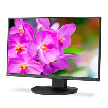 Монитор 23.8" NEC EA241F IPS, 1920x1080 (16:9), 250кд/м2, 5мс, VGA, DVI, HDMI, DisplayPort, USB-Hub, черный (EA241F-BK)
