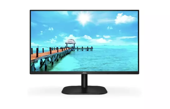 Монитор 27" AOC 27B2DA IPS, 1920x1080 (16:9), 250кд/м2, 4 мс, 178°/178°, VGA, DVI, HDMI, черный