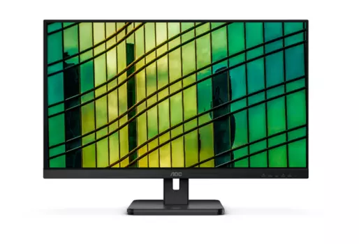 Монитор 27" AOC 27E2QAE IPS, 1920x1080 (16:9), 250кд/м2, 4мс, VGA, HDMI, DisplayPort, черный