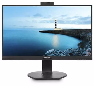 Монитор 23.8" Philips 241B7QUBHEB IPS, 1920x1080 (16:9), 250кд/м2, 0.5 мс, 178°/178°, HDMI, DisplayPort, USB Type-C, USB-Hub, веб-камера, черный (241B7QUBHEB/00)