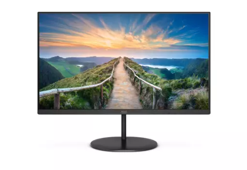 Монитор 27" AOC U27V4EA IPS, 3840x2160 (16:9), 350кд/м2, 4мс, 178°/178°, Adaptive Sync, HDMI, DisplayPort, черный (U27V4EA)
