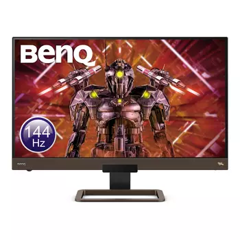 Монитор 27" BenQ EX2780Q IPS, 2560x1440 (16:9), 350кд/м2, 144 Гц, 5мс, FreeSync, HDMI, DisplayPort, USB Type-C, серый