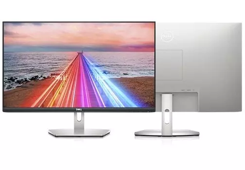 Монитор 27" DELL S2721HN IPS, 1920x1080 (16:9), 300кд/м2, 4мс, FreeSync, HDMI, серебристый/черный (2721-9374)