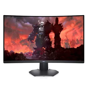 Монитор 27" DELL S2722DGM VA, изогнутый, 2560x1440 (16:9), 350кд/м2, 165Hz, 1мс, 178°/178°, FreeSync, HDMI, DisplayPort, черный (2722-4956)