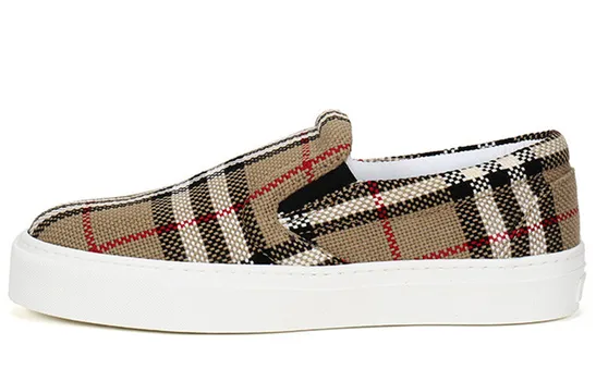 Кеды Burberry, коричневый