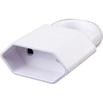 Кабельная розетка прямая без заземления duwi 30460 9 Duwi