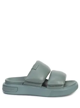 Шлепанцы кожаные BALLY